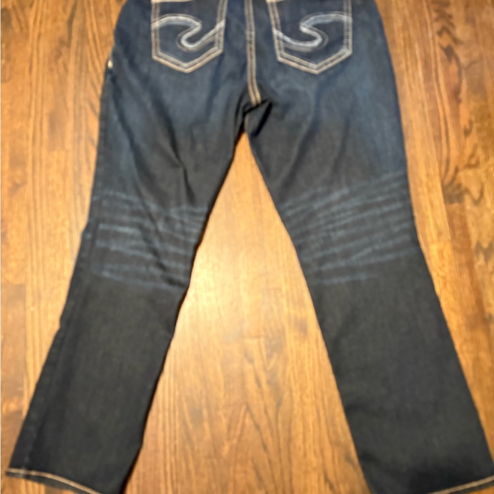 Silver Jeans Women's Dark Blue Boot Cut Jeans 16WL30 - Picture 2 of 4